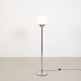 Italian Space Age Floor Lamp in Chrome
