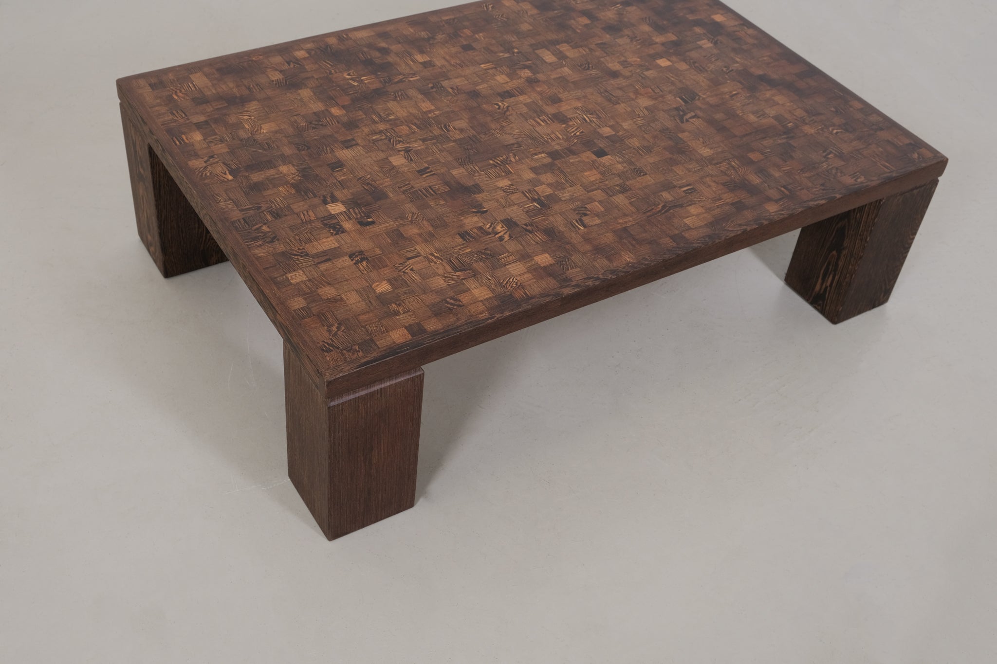 Brutalist coffee table by Middelboe & Lindum for Tranekaer