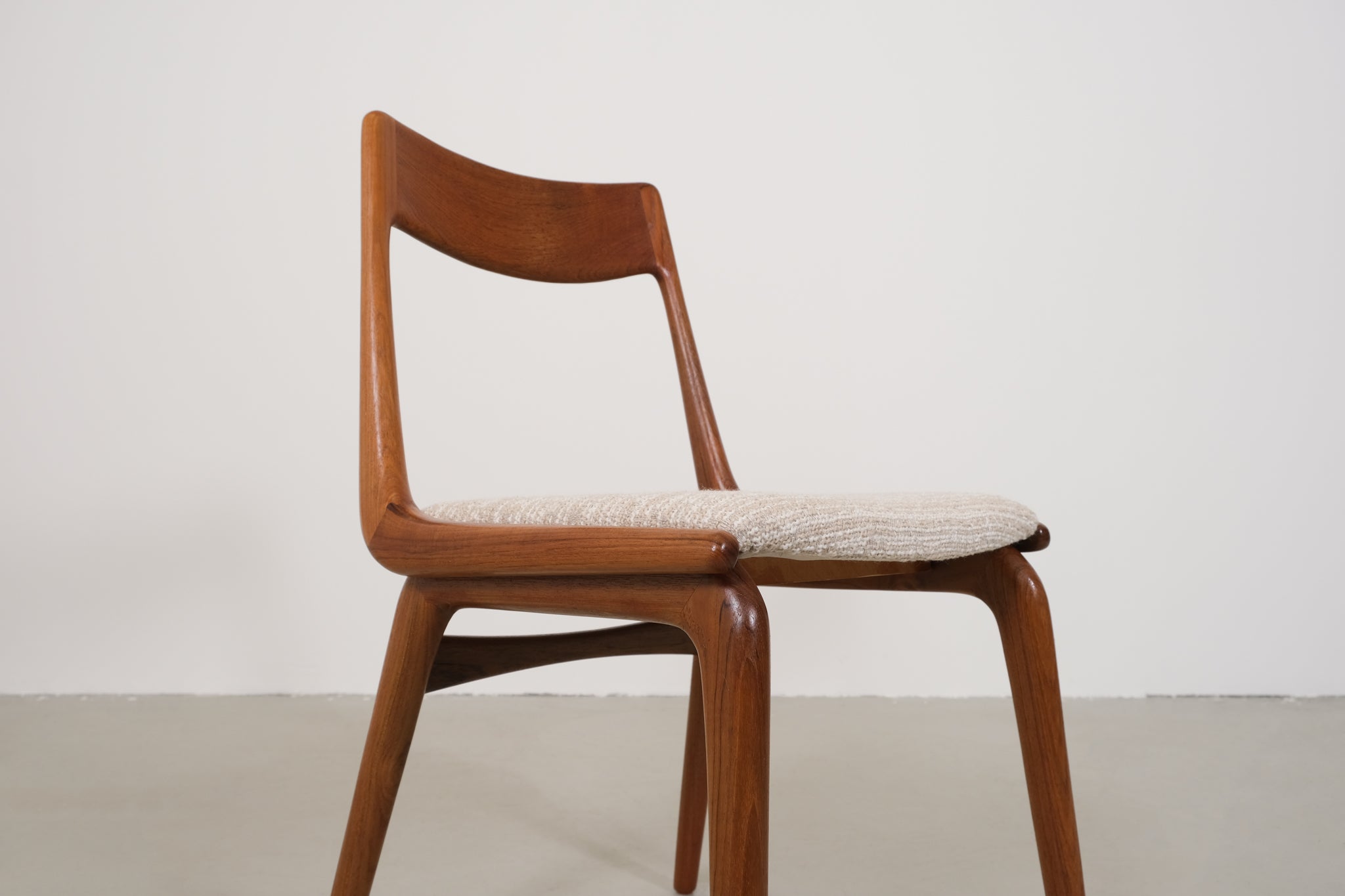 Set of Boomerang chairs by Alfred Christensen - set of 4