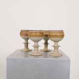 Ceramic wine glasses/mugs by Conwy Pottery