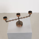 Brutalist candle holder