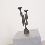 Brutalist candleholder by Horst Dalbeck