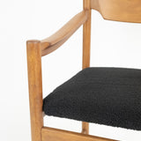 Vintage stoelen set met armleuning teddy