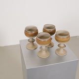 Ceramic wine glasses/mugs by Conwy Pottery