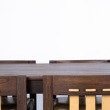Vintage Retro Eetkamerset Wenge