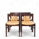 Vintage retro dining set in wenge