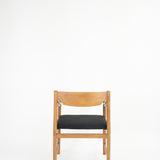 Vintage stoelen set met armleuning teddy