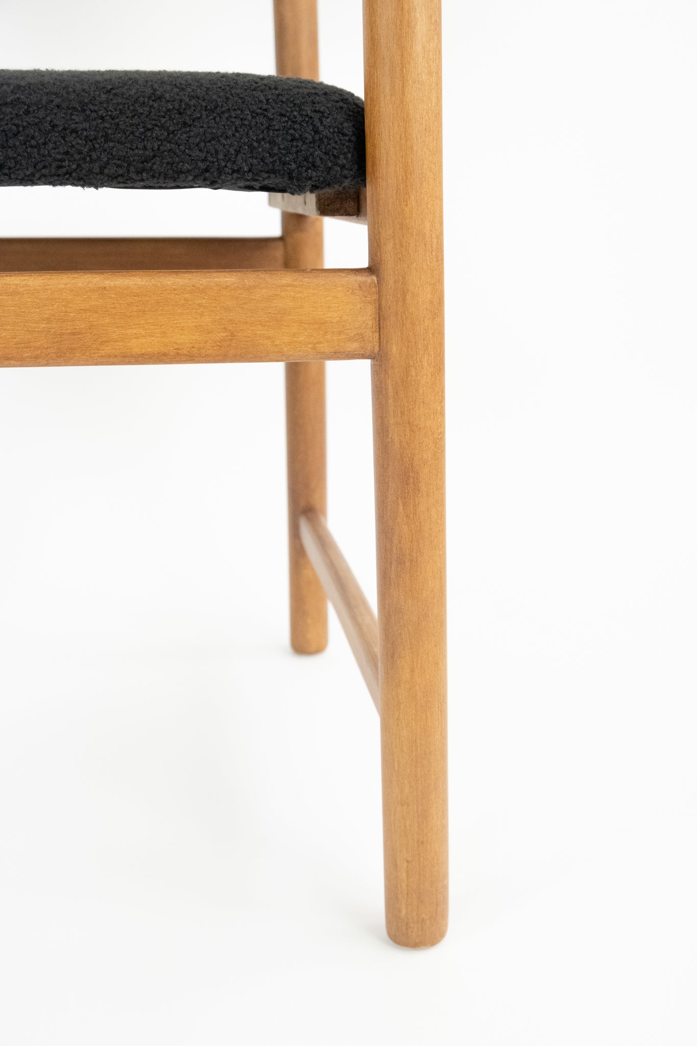 Vintage stoelen set met armleuning teddy