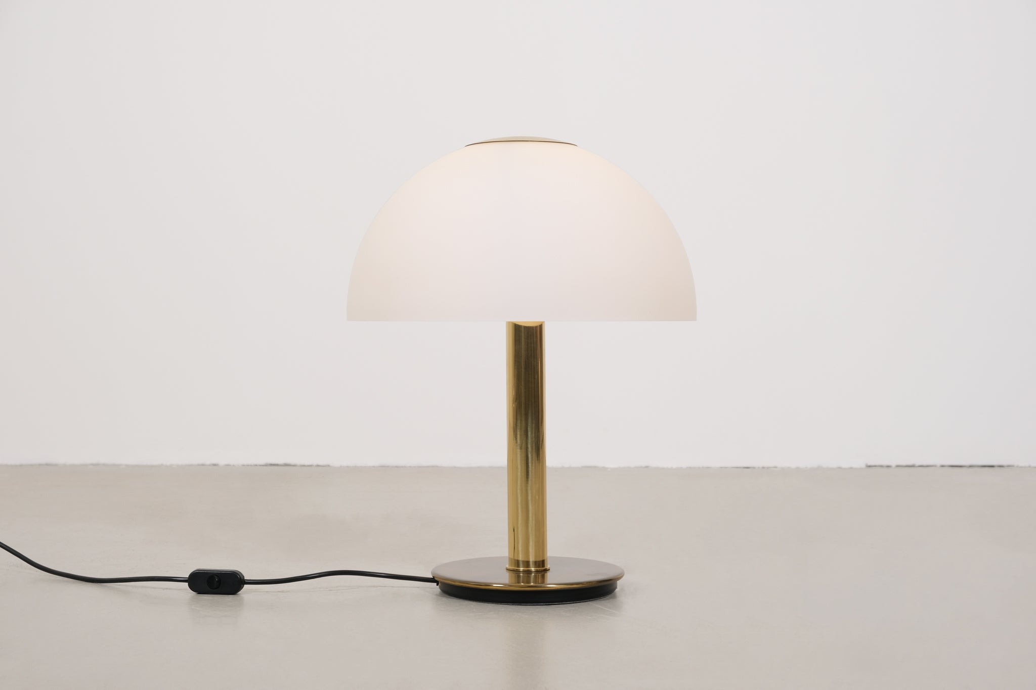 Glashütte Limburg mushroom XL lamp brass