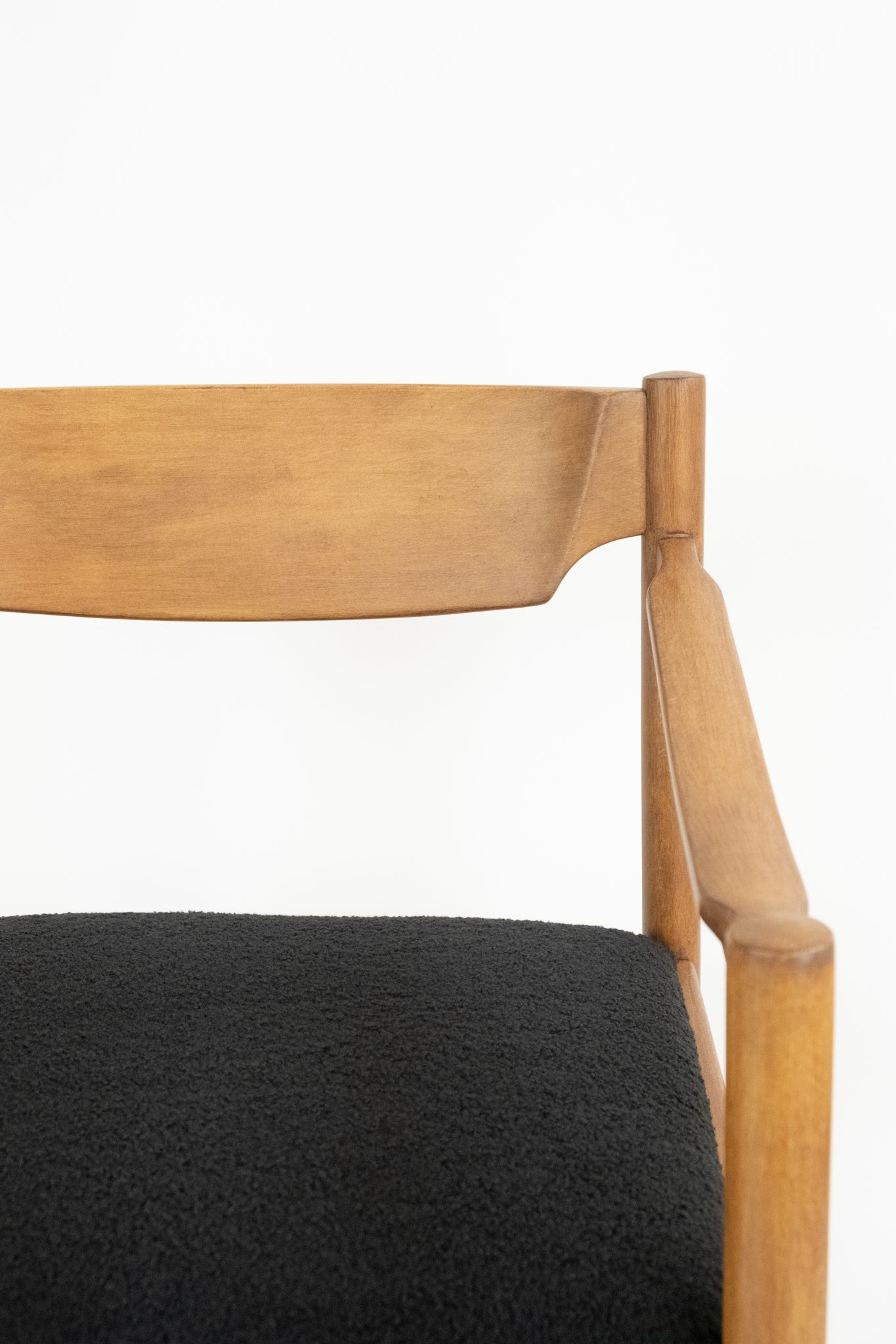Vintage stoelen set met armleuning teddy