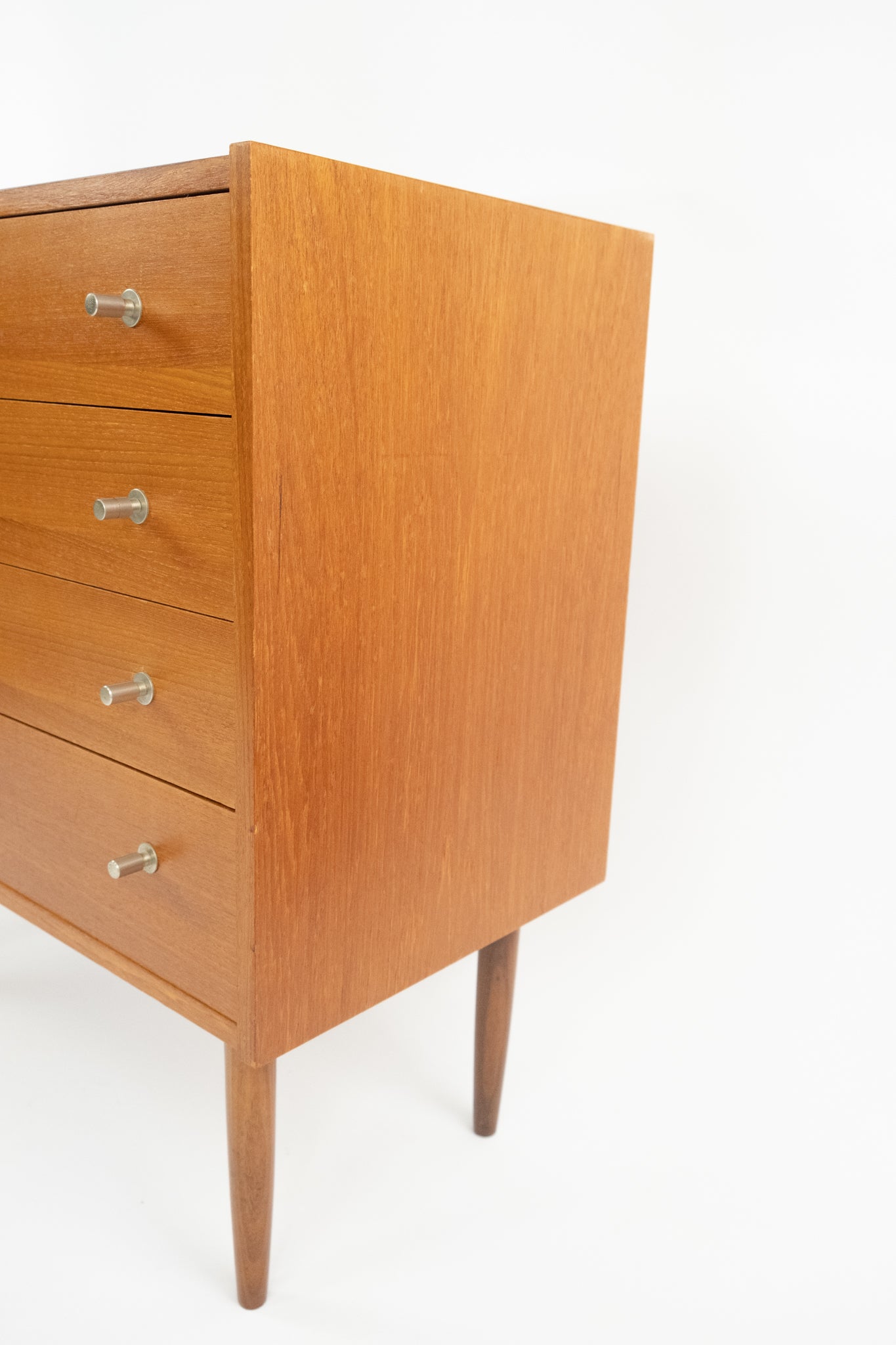 Teak Houten Ladekast Anton Slotboom Lockwood