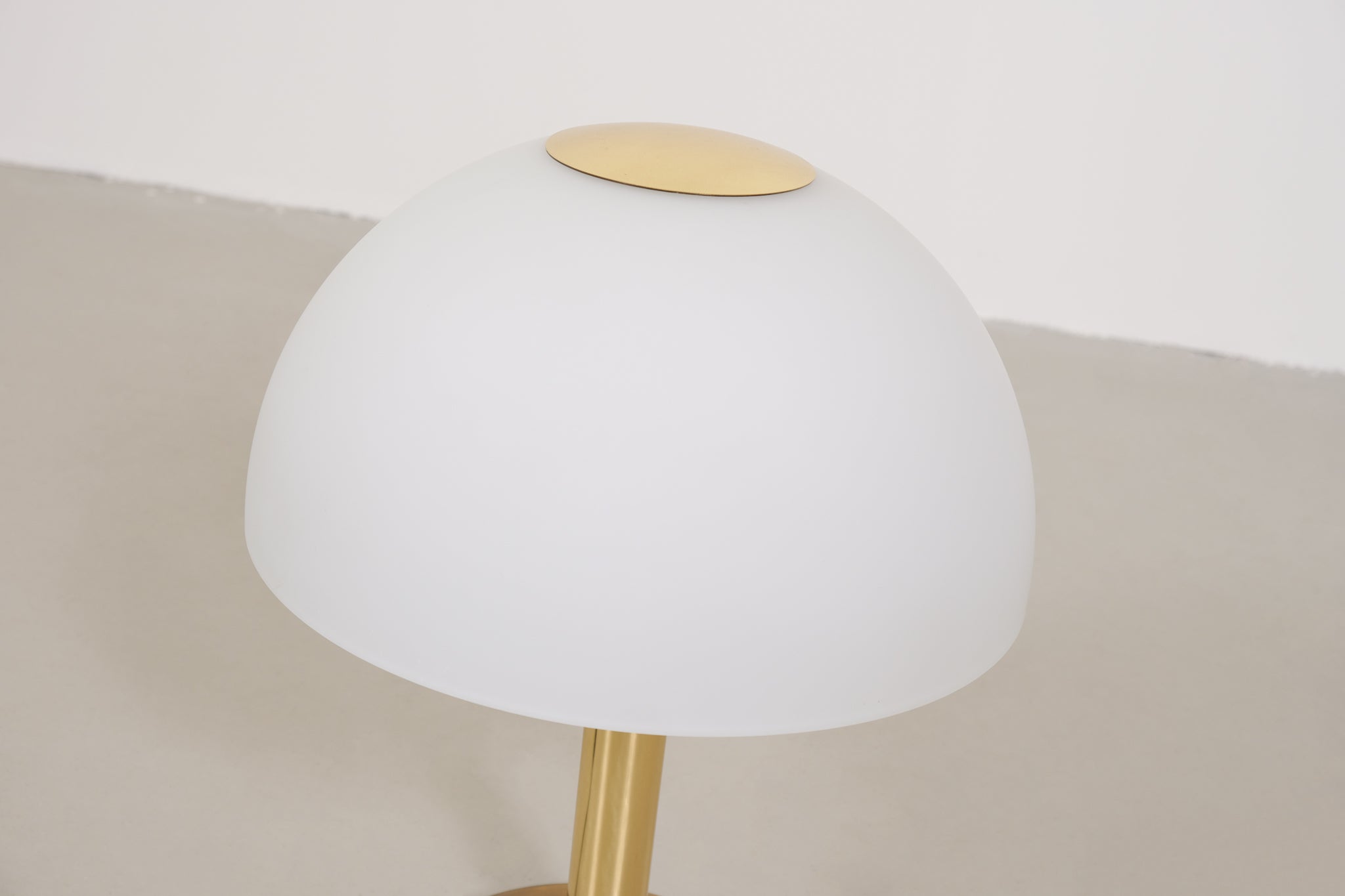 Glashütte Limburg mushroom XL lamp brass