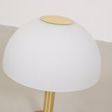 Glashütte Limburg mushroom XL lamp brass