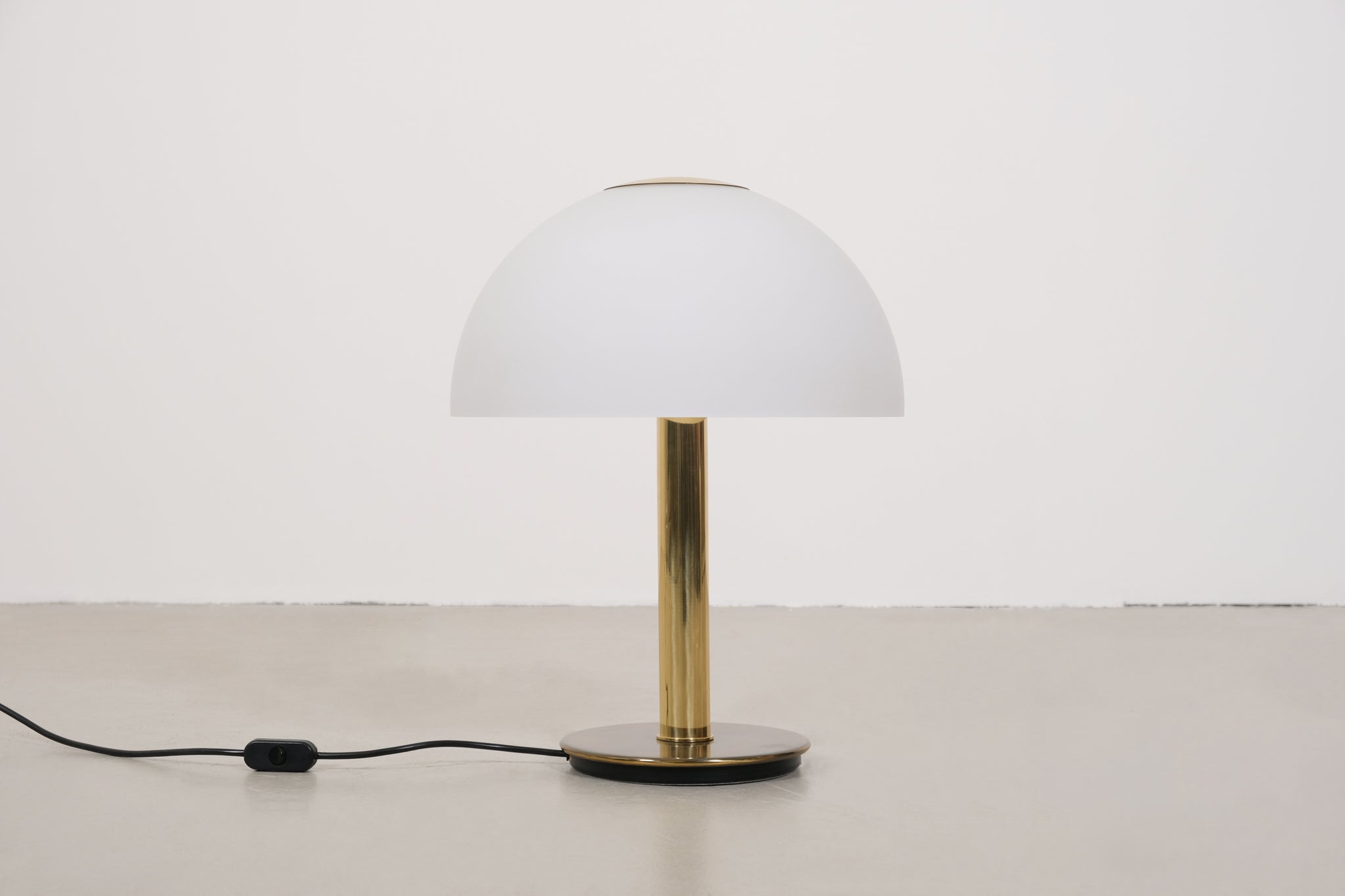 Glashütte Limburg mushroom XL lamp brass
