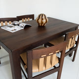 Vintage Retro Eetkamerset Wenge