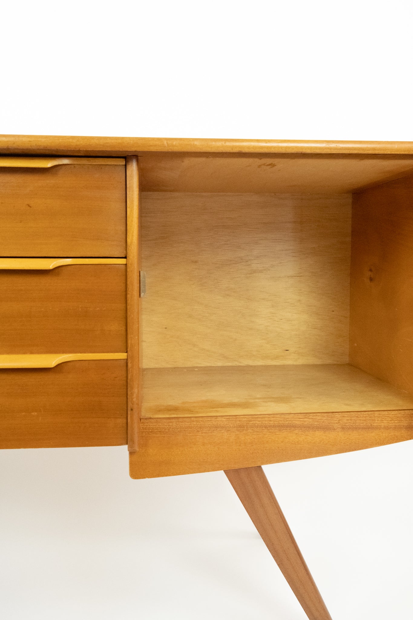 Vintage Retro Teakhouten Dressoir Jaren 60