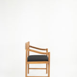 Vintage stoelen set met armleuning teddy