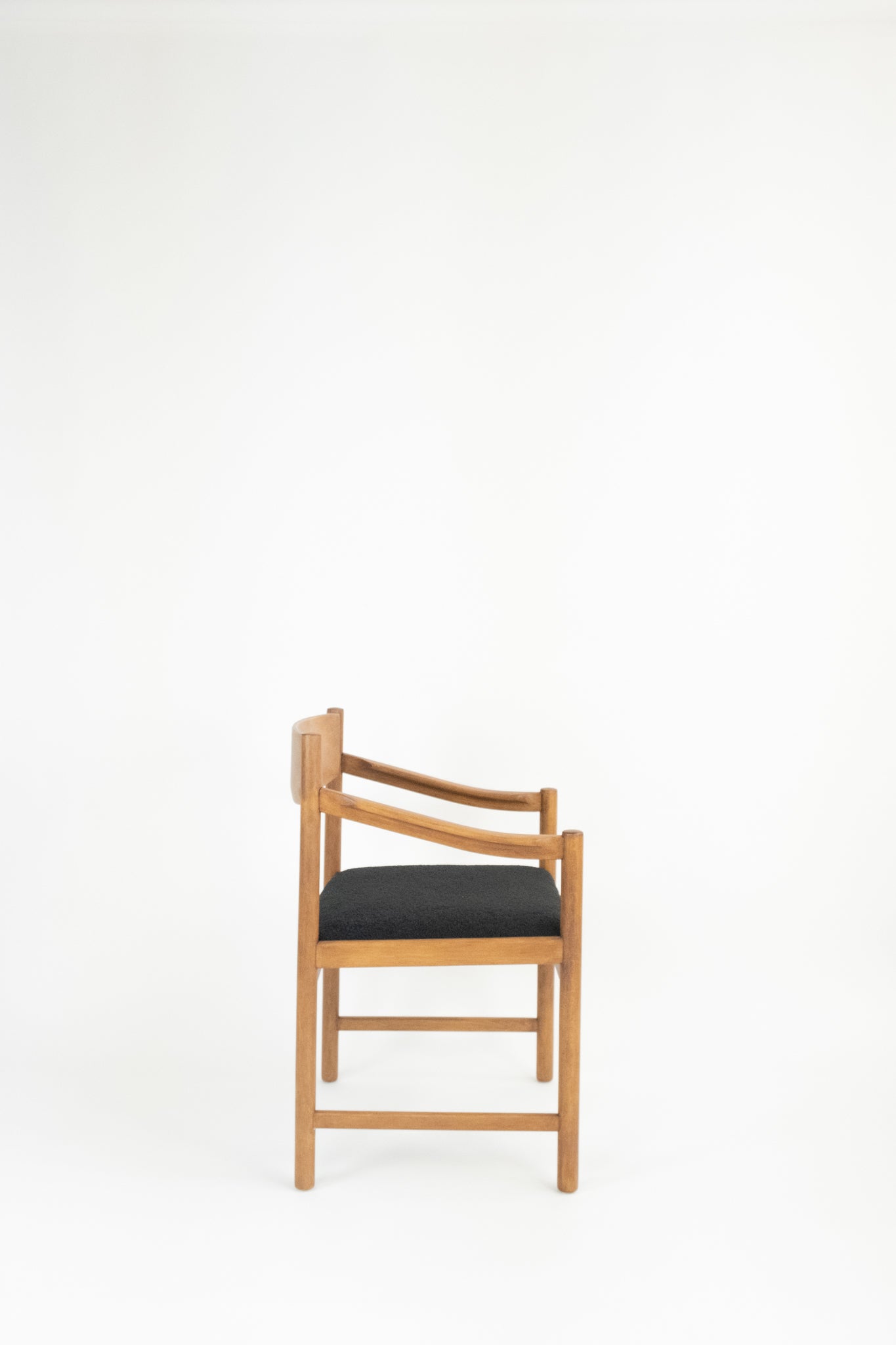 Vintage stoelen set met armleuning teddy