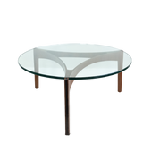 Rosewood coffee table by Sven Ellekaer for Christian Linneberg Mobelfabrik