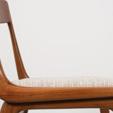 Set of Boomerang chairs by Alfred Christensen - set of 4
