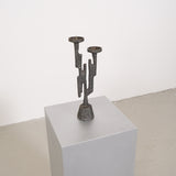 Brutalist candleholder by Horst Dalbeck