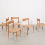 Bernhard Pedersen & Søn dining chairs model 142 - set of 5