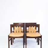 Vintage Retro Eetkamerset Wenge