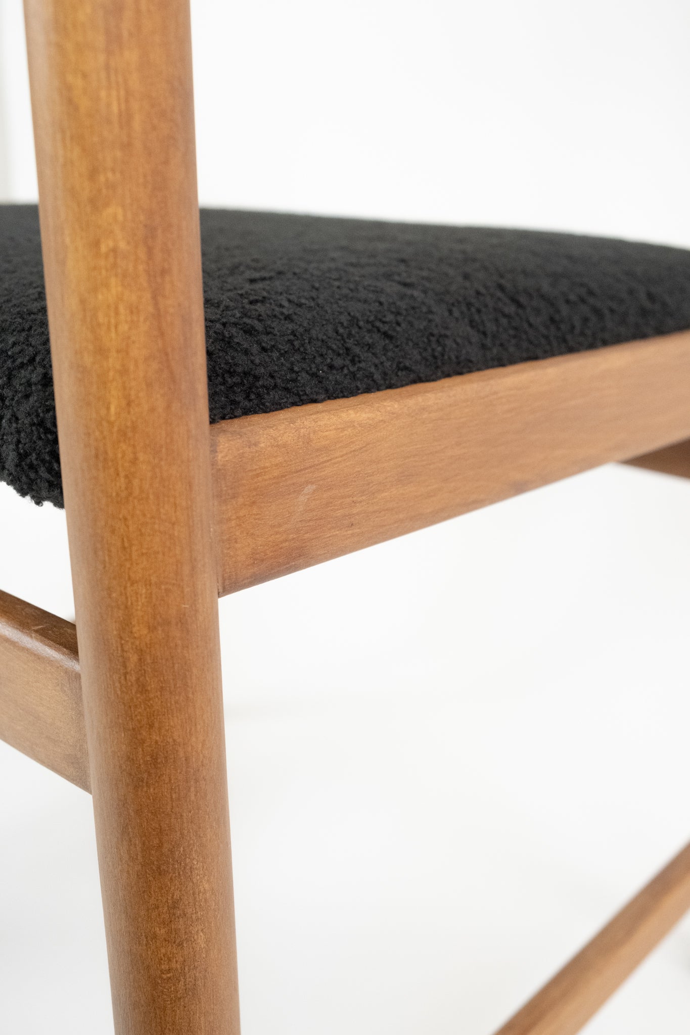 Vintage stoelen set met armleuning teddy