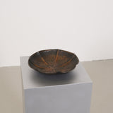 Copper brutalist bowl