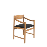 Vintage set of chairs with armrests