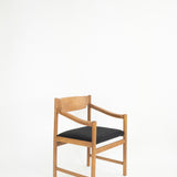 Vintage stoelen set met armleuning teddy
