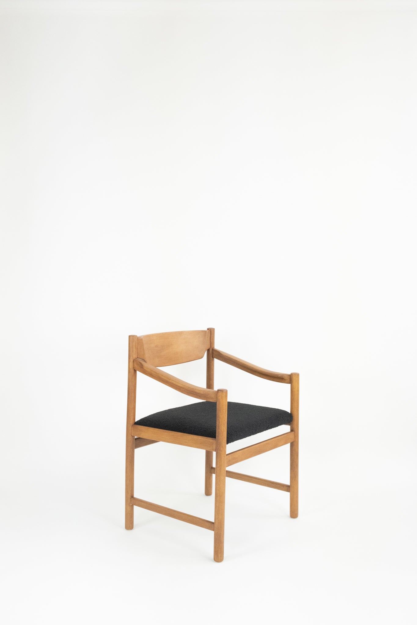 Vintage stoelen set met armleuning teddy