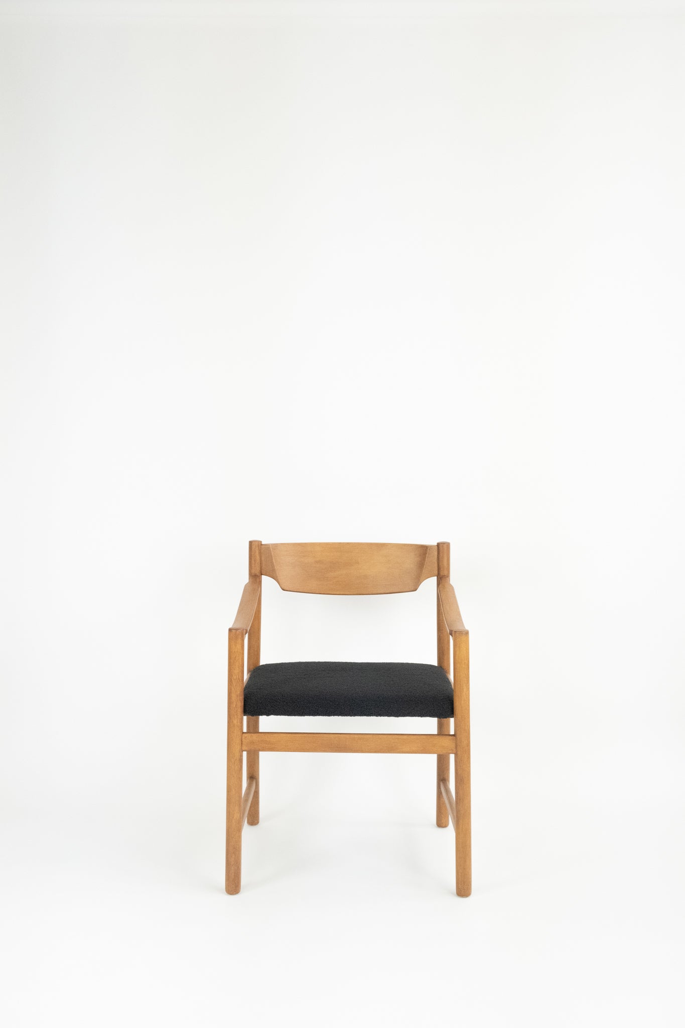 Vintage stoelen set met armleuning teddy