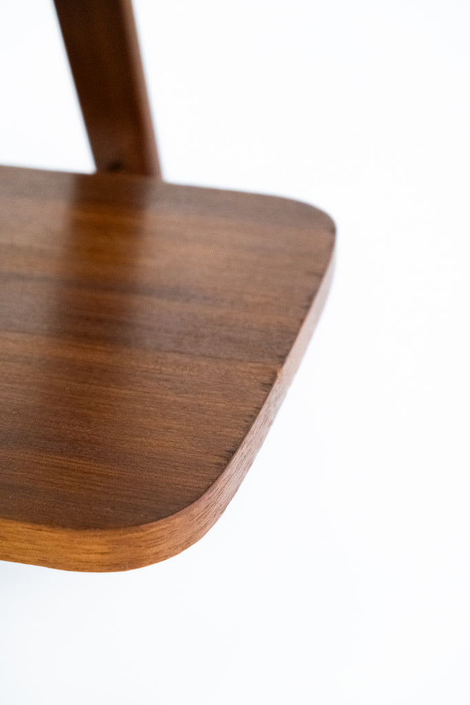 Vintage Teakhouten Salontafel met Omkeerbaar Blad