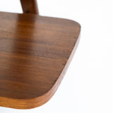 Vintage Teakhouten Salontafel met Omkeerbaar Blad