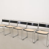 Webbing dining chairs Italian design - set of 5