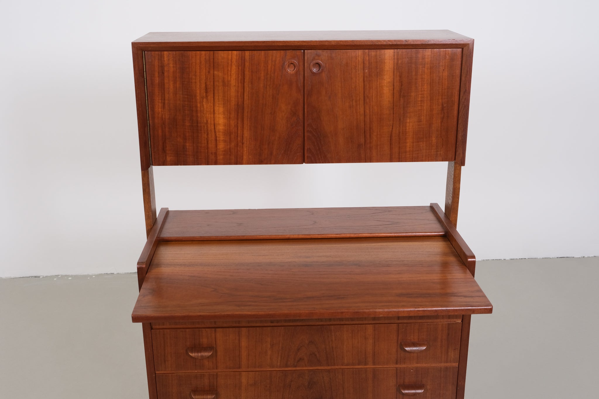 Danish teak secretary desk by FBD Møbler