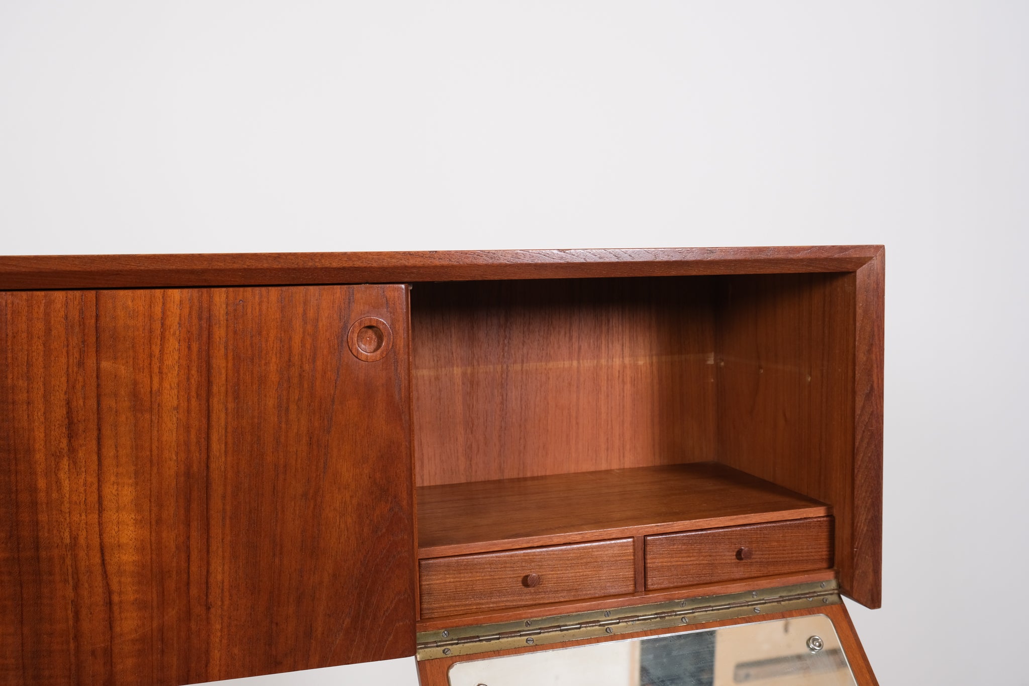 Danish teak secretary desk by FBD Møbler