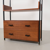 Simpla Lux modular shelving system 1960s