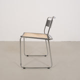 Webbing dining chairs Italian design - set of 5