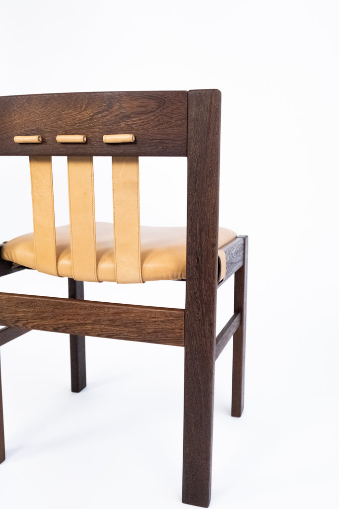 Vintage Retro Eetkamerset Wenge