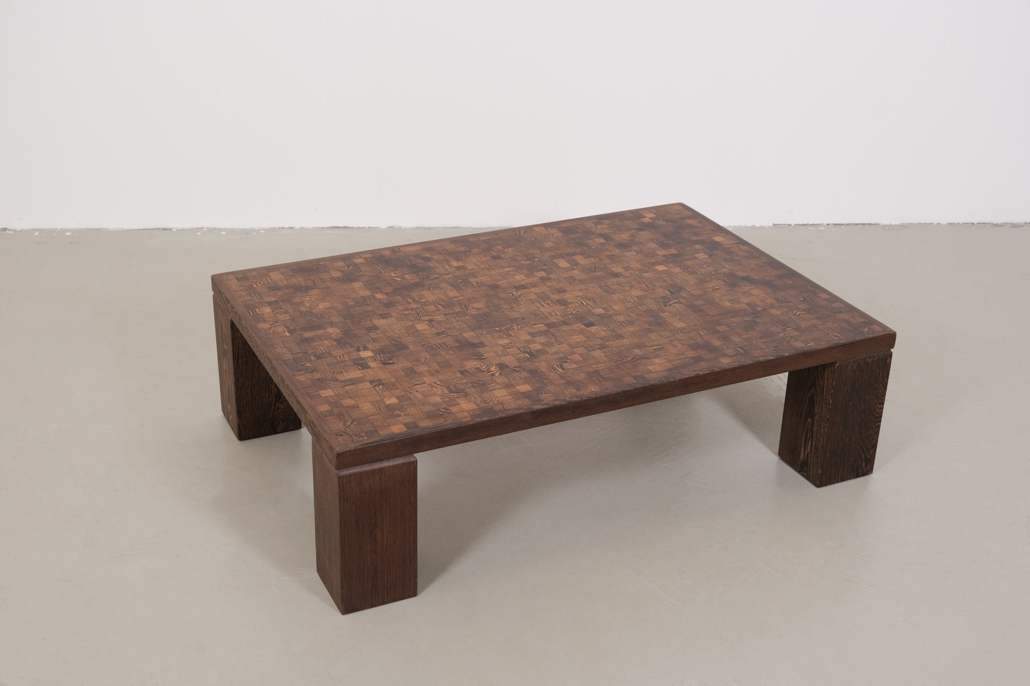 Brutalist coffee table by Middelboe & Lindum for Tranekaer