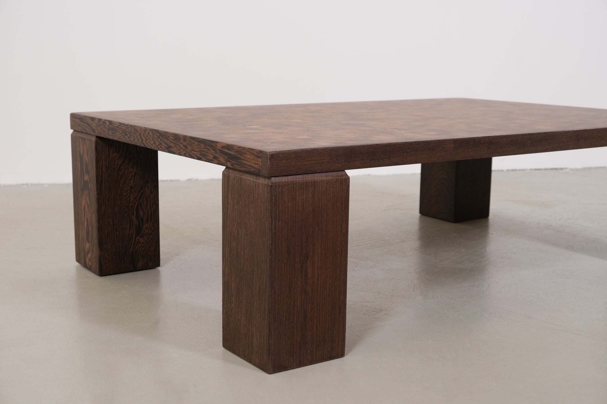 Brutalist coffee table by Middelboe & Lindum for Tranekaer