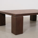 Brutalist coffee table by Middelboe & Lindum for Tranekaer