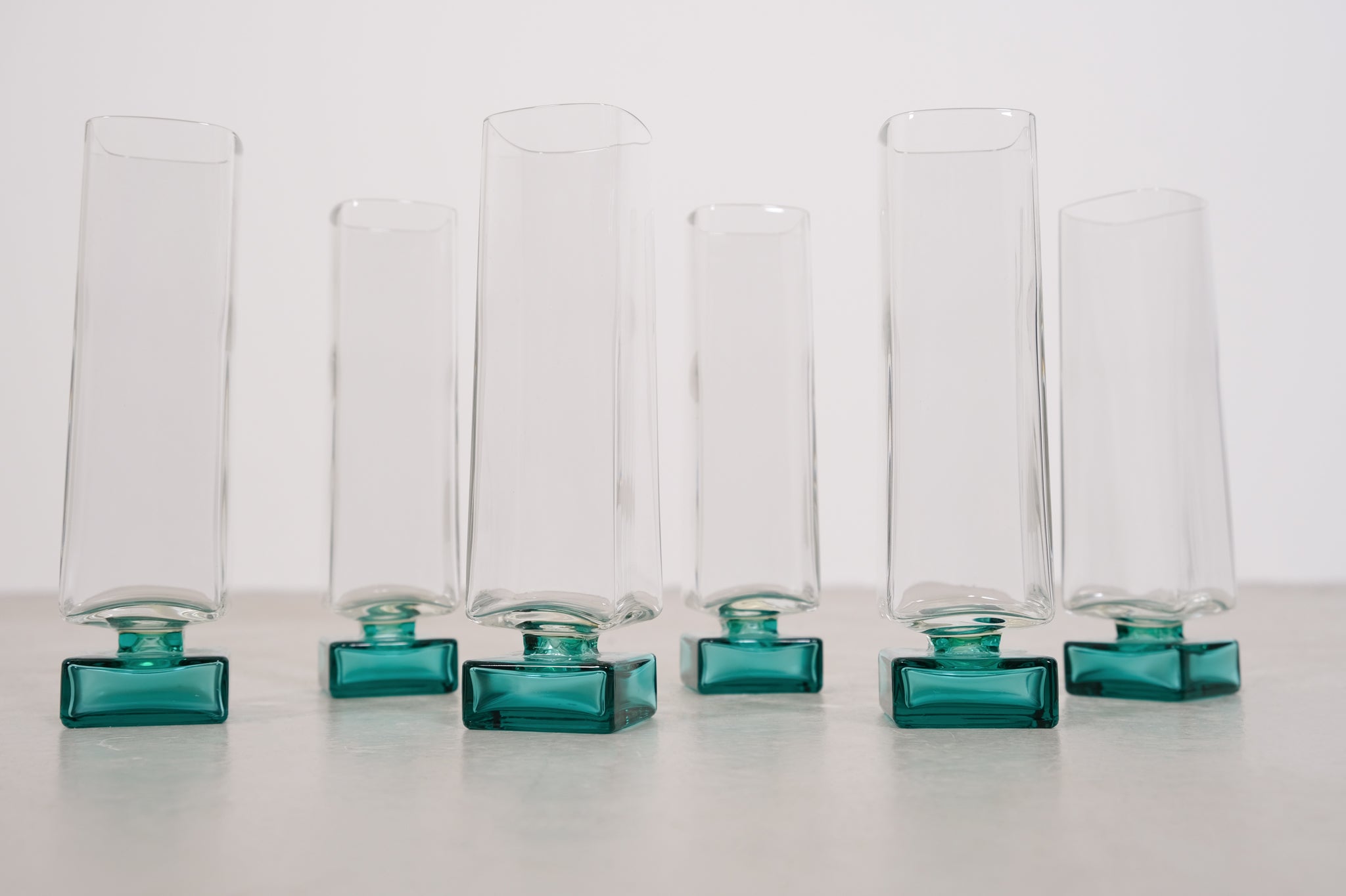 Light & Music glasses by Luigi Bormiolo