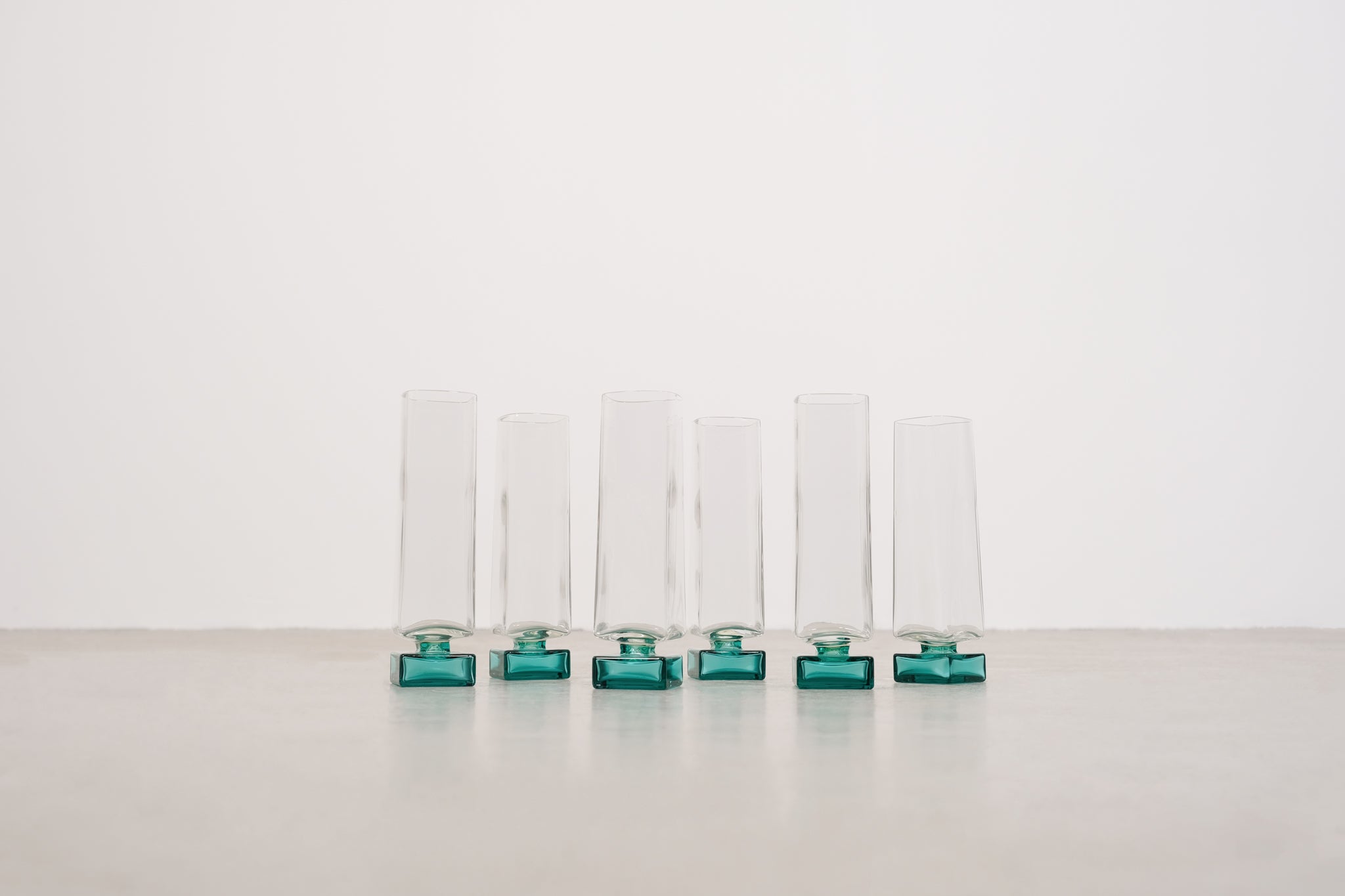 Light & Music glasses by Luigi Bormiolo