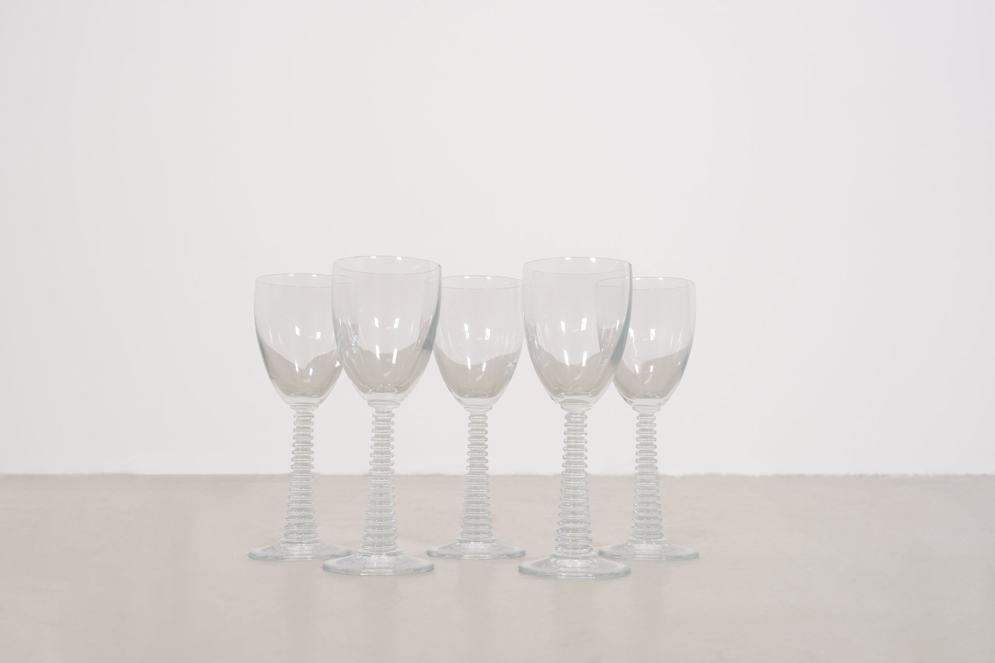 Vintage wine glasses