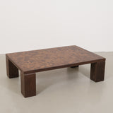 Brutalist coffee table by Middelboe & Lindum for Tranekaer