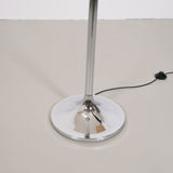 Italian Space Age Floor Lamp in Chrome