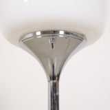 Italian Space Age Floor Lamp in Chrome
